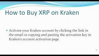 How to Buy XRP on Kraken - Ripple Course