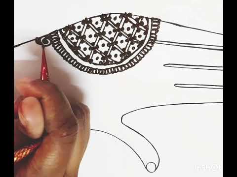 Simple mehndi design | henna design | Zakia's mehndi #viral #trending #viralvideo