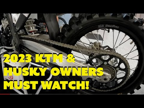 2023 KTM and Husky Owners MUST WATCH! | Tech Tip