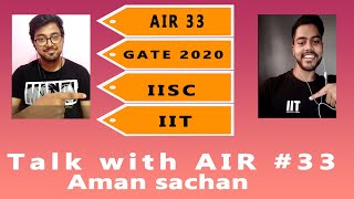 Talk With AIR #33 (GATE 2020) Aman Sachan  ||  Quarantine Engineers