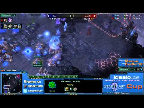 Sage vs Bly - Grand Final G1 - Idealo.de HotS Invitational by inStarcraft.de