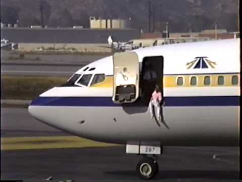 ATA Boeing 727-51 Departing BUR