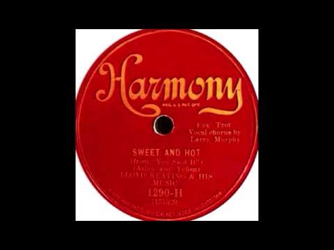 Sweet And Hot by Fred Rich and His Orchestra, 1931
