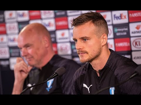 Presskonferens inför matchen mot FC Lugano