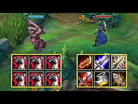 VAYNE vs MALPHITE FULL BUILD FIGHTS & Best Moments!