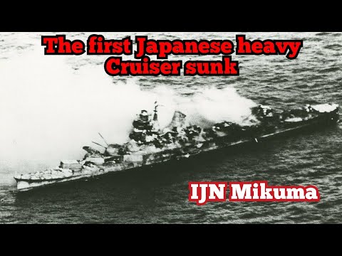 Sinking the IJN Mikuma