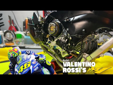 Build Valentino Rossi's YZR-M1 Motorcycle - Pack 11 - Stage 49-53