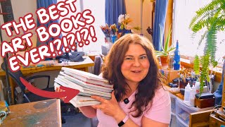 10 Must Read Art Books for 2025! DIY Art School!