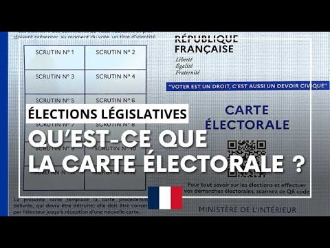 À quoi sert la carte électorale ?