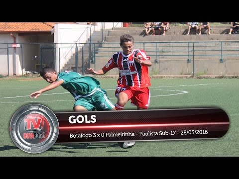 GOLS:  Botafogo 3x0 Palmeirinha - Paulista Sub-17 - 28/05/2016