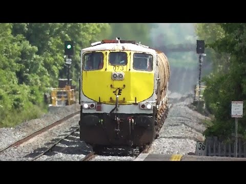 IE 071 Class Locomotive 073 + HOBS Train - Monasterevin, Kildare