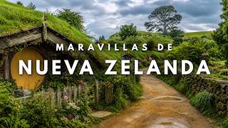 Maravillas de Nueva Zelanda | Lugares Secretos e Increíbles de Nueva Zelanda | Guía de Viaje 4K