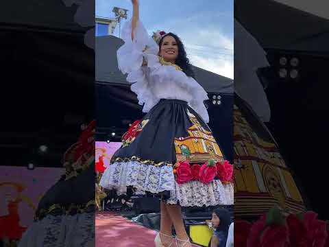 II Reinado Provincial del #Turismo El Espino Boyacá. Presentación traje de fantasía.