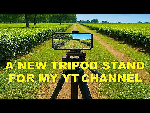 New Tripod बायबाय आं || Tripod for You Tube Video