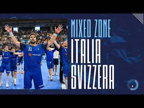 Play #azzurridentro | MIXED ZONE 🇮🇹x🇨🇭 | Parisini, Hanning e il Presidente Podini