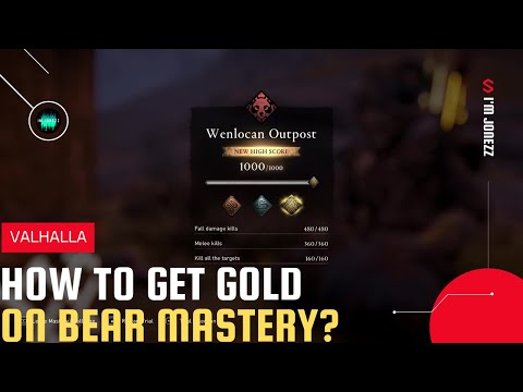 AC Valhalla: How to get GOLD on Bear Mastery Challenge Wenlocan Outpost
