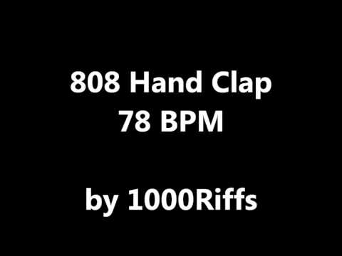 808 Hand Clap : 78 BPM - Beats Per Minute