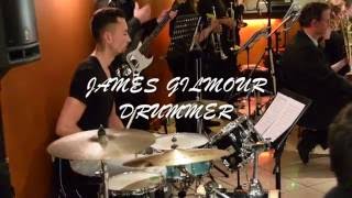 Big Band Drummer James Gilmour Performance of Basie Straight Ahead