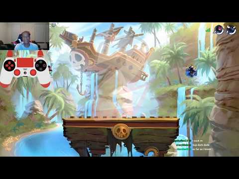 Brawlhalla -  1v1ing Darkgoul and going in hard on him