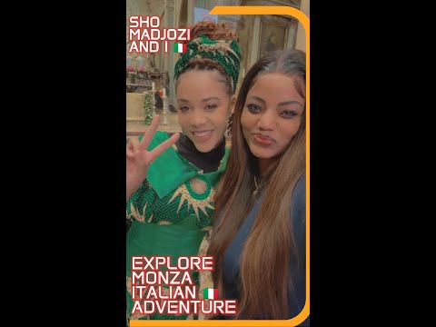 "Watch ME & SHO MADJOZI Unforgettable Day in Monza, Italy!"