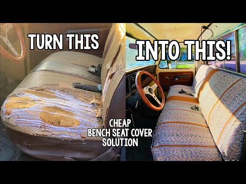 Seat Cover for 1978 Ford F-150 - Drastically improve your truck’s interior for cheap