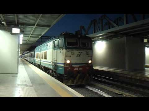 E656.099 in partenza con l' ICN 1955 Roma Termini - Siracusa/Palermo Centrale