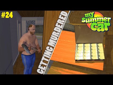 Maniac with an Axe - Suitcase full of Money! | My Summer Car Beta