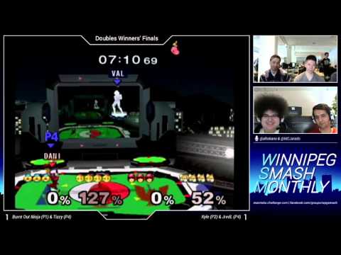 WSM14 JredL & Kyle vs. Tizzy & Burnt out Ninja - Melee Doubles WF