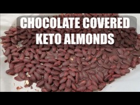 Keto/Low Carb Friendly Chocolate Covered Almonds!
