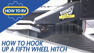 How To: Hook up a 5th Wheel Hitch