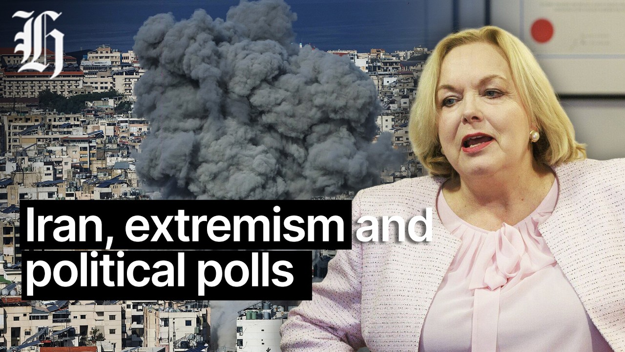 Judith Collins speaks about Iran, extremism and political polls