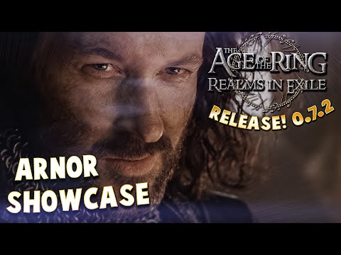 New Arnor Faction Showcase! | Age of the Ring Realms in Exile 0.7.2 | How to play Arnor? | Bfme Game