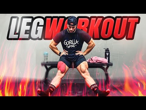 OUTDOOR Leg Workout for MUSCLE BUILDING!