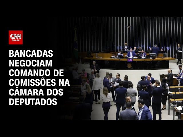 Bancadas negociam comando de comissões na Câmara dos Deputados | CNN ARENA