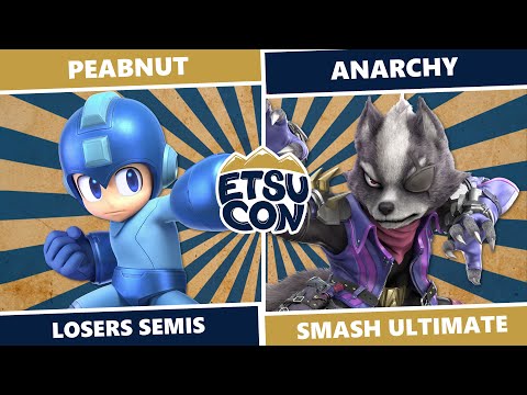 ETSU-Con 2025: Losers Semis - Peabnut (Mega Man) Vs. Anarchy (Wolf) SSBU