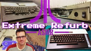 Atari 800XL Extreme Refurb: Revisited | new surprise ending! #ASMR-ish