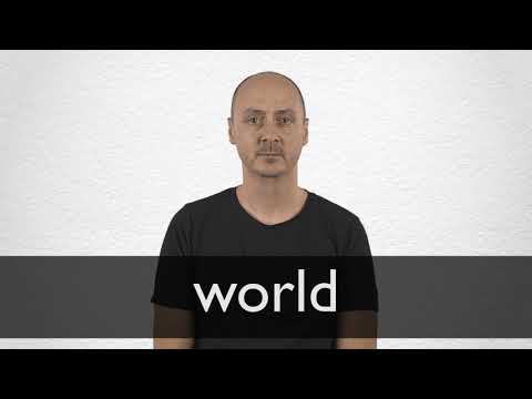 How to pronounce WORLD in British English