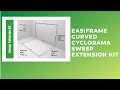 EASIFRAME®️ CURVED CYCLORAMA SWEEP EXTENSION KIT