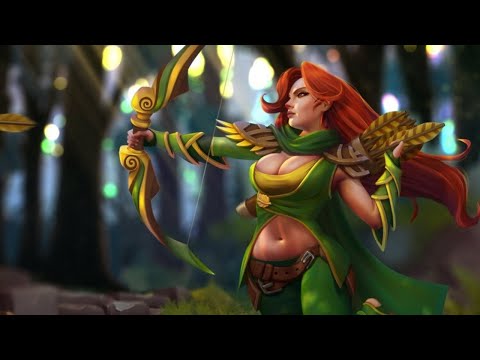 Windranger Mid Lane Gameplay - Patch 7.25b (Dota 2 Gameplay)