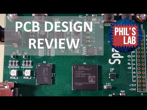 (Sponsored) Design Review (Spartan 7 FPGA) - Schematic & PCB - Phil's Lab #63