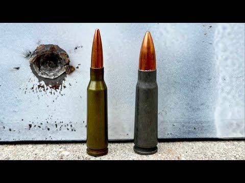 5.45x39 vs 7.62x39: ANY Difference On Mild Steel?