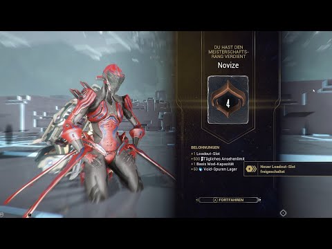 Warframe Meisterschaftsrang 4 Test
