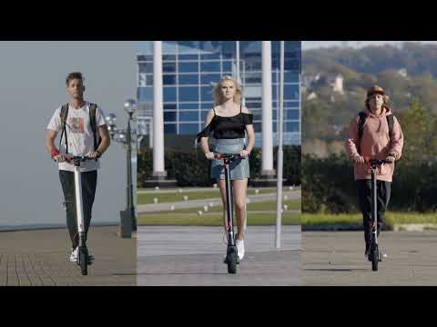 Elektrokoloběžka AERIUM HX8 propagační video