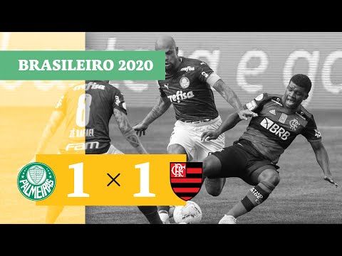 Palmeiras 1 x 1 Flamengo - Gols - 27/09 - Brasileirão 2020