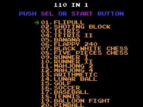 Uncommon Game Showcase 030 - 110 in 1 (Famicom)