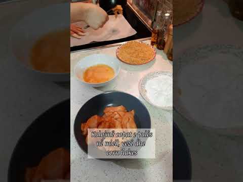 Chicken croquettes with rice ~ Kroketa pule me pilaf