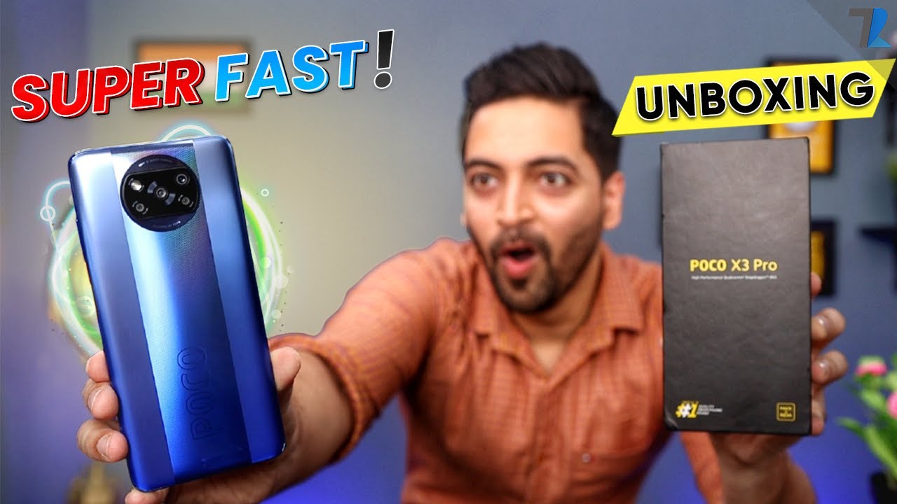 POCO X3 Pro Indian Retail Unit😍 - Unboxing & Hands On | SD 860 | 120Hz Display | UFS 3.1 & More