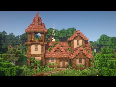 BigTonyMC - Minecraft Fairytale Cottage Tutorial