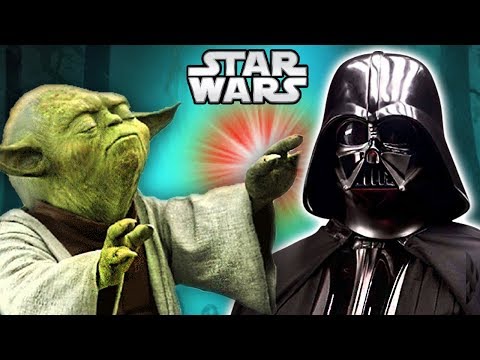 Yoda's FIRST Connection with DARTH VADER on Dagobah (CANON) - Star Wars Explained