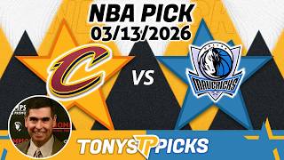 Cleveland Cavaliers vs Dallas Mavericks Pick 3/13/26 NBA Pick Prediction
